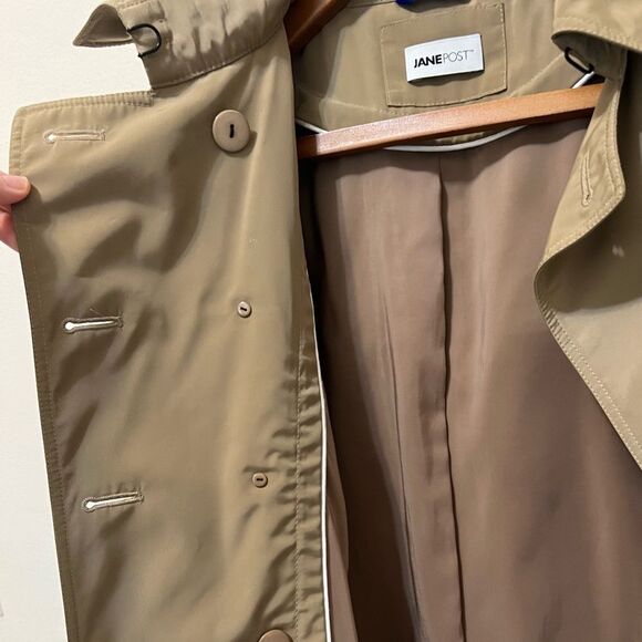 Jane Post trench coat size Small - Picture 12 of 12